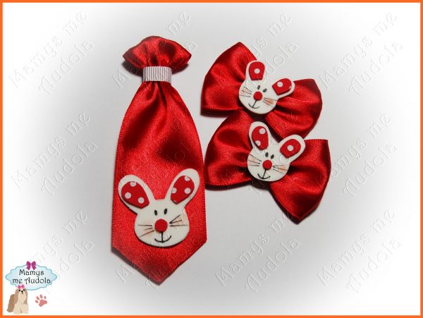Conjunto Páscoa Vermelho