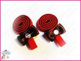 Lollipop Vermelho/Marrom