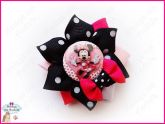 Laço Flor Minnie