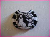 Looping Shih Tzu P & B Zebra