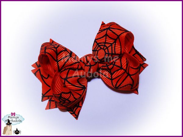 *Novo!! Laço Boutique Teia - Laranja