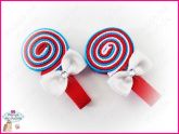 Lollipop Vermelho/Azul/Branco