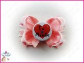 Sweet Bow "Eu amo Mamãe" - Rosa