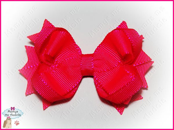 Laço Boutique Fluor Rosa