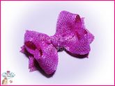 Laço Boutique de Juta - Rosa