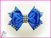 Laço Pearl - Azul Royal