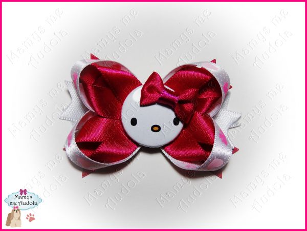 Sweet Bow Hello Kitty c/Laço Cetim