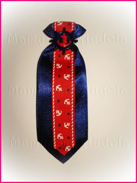 Gravata Marinheiro Azul