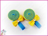 Lollipop Azul/Amarelo