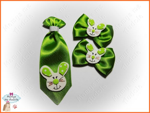 Conjunto Páscoa Verde