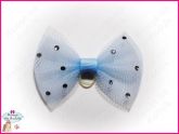 Lacinho de Tule Azul Celeste