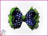 *Novo!! Laço Boutique Azul & Verde