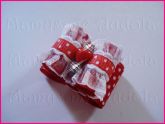 Resinado Duplo Vermelho Fru Fru