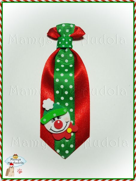 Gravata Boneco de Neve