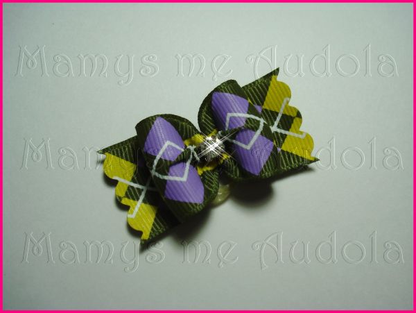 Resinado Jacquard Verde/Amarelo/Lilás