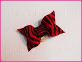 Resinado Zebra Preto & Vermelho