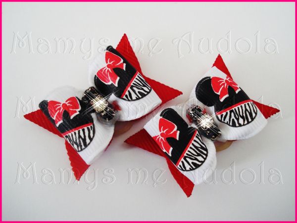Resinado Minnie Zebra