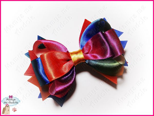 Laço Boutique Duplo Colorido