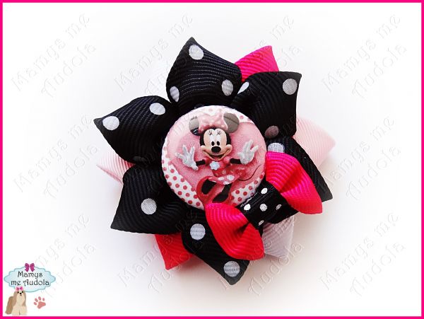 Laço Flor Minnie