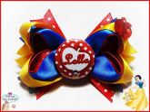 Laço Boutique Personalizável Branca de Neve