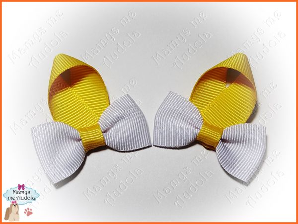 *Novo!! Orelhinhas Amarelas