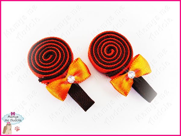 Lollipop Marrom/Laranja