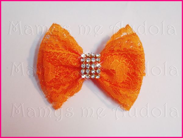 Laço de Renda Laranja