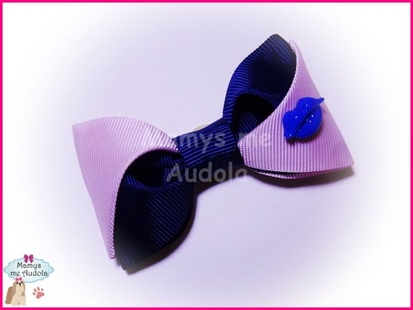 Novo!! Laço Duo - Azul e Rosa