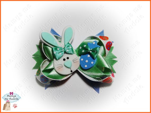 Sweet Bow Coelho e Ovo Azul