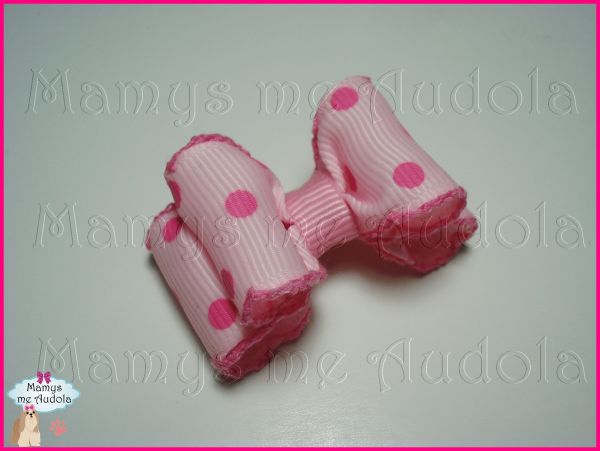 Resinado Duplo Rosa Poá - Croche Rosa
