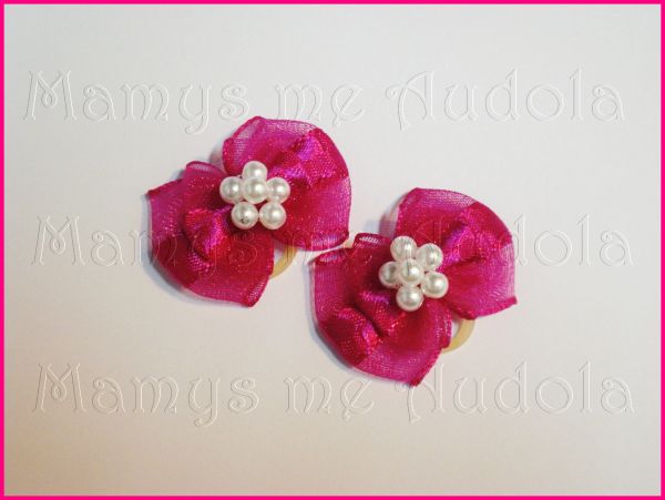 Laço Voal Pink