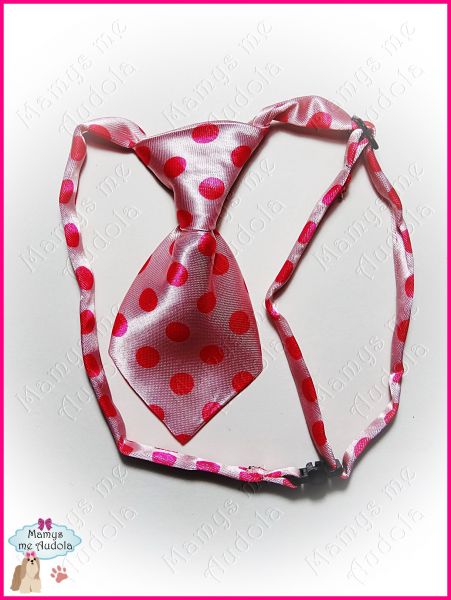 Gravata Importada Poá Grande(Rosa & Pink)
