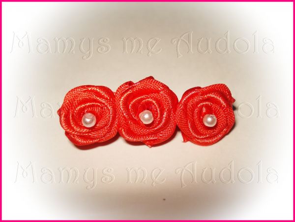 Trio Flor Vermelho
