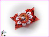 Resinado Hello Kitty Bruxa - Laranja