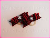 Micro Resinados Zebra/Vermelho & Preto