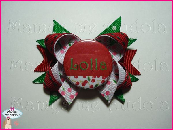 Sweet Bow Cerejas - Personalizável