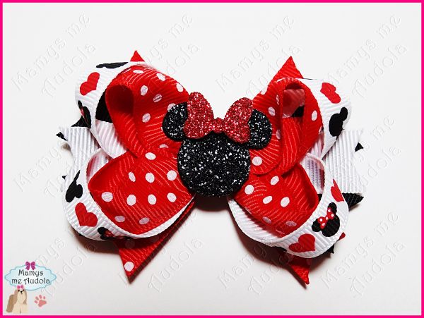 Laço Boutique Minnie Vermelho