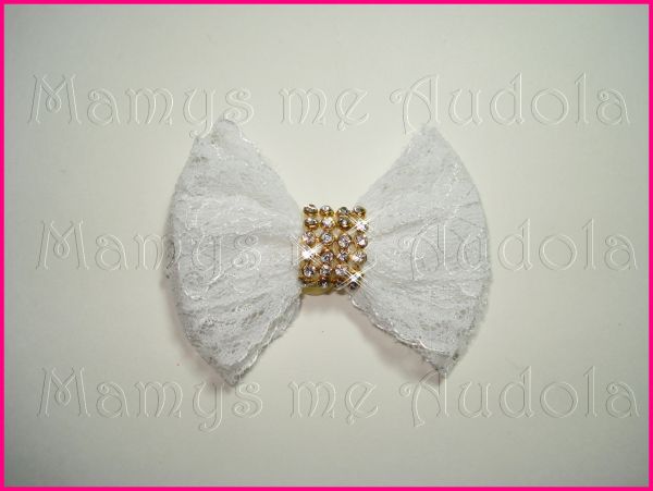 Laço de Renda Branco