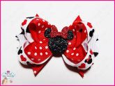 Laço Boutique Minnie Vermelho