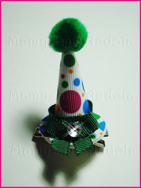 Mini Chapéu Aniversário Poá