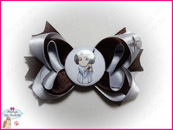 Laço Boutique Star Wars - Princesa Leia