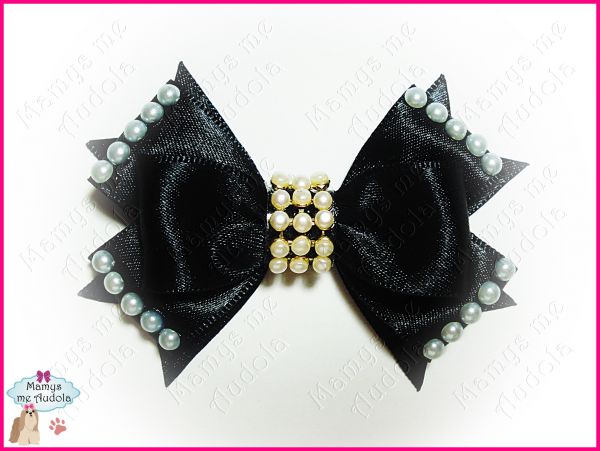 Laço Pearl - Preto