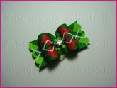 Resinado Jacquard Verde/Vermelho