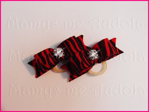 Micro Resinados Zebra/Vermelho & Preto