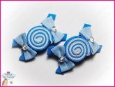 Balinhas Azul/Branco/Azul Celeste