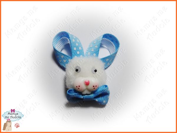 Coelho Pom Pom Azul