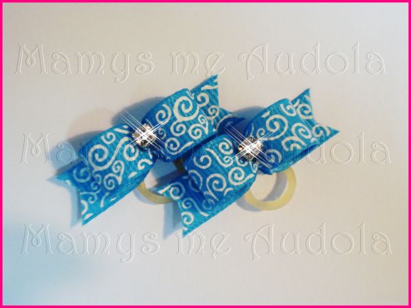 Micro Resinados Azul/Branco
