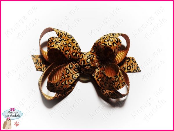Litle Bow Animal Print