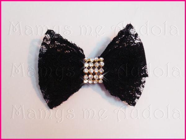 Laço de Renda Preto