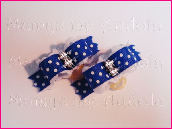 Mini Resinados Azul Poá